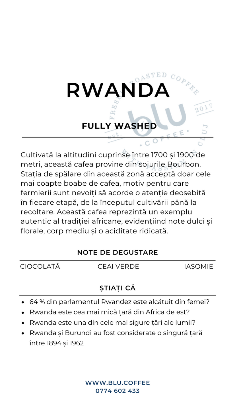 cafea rowanda